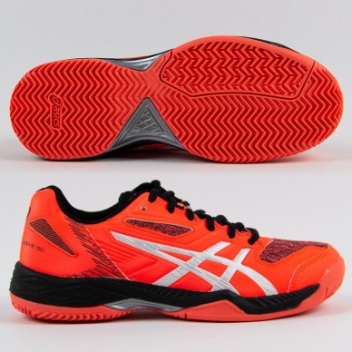 Zapatillas Asics Gel Padel Exclusive 5 SG Flash Coral White 2019