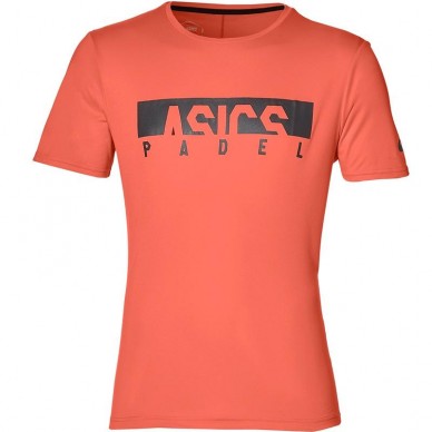 Camiseta Asics Padel M GPX SS Tops Flash Coral