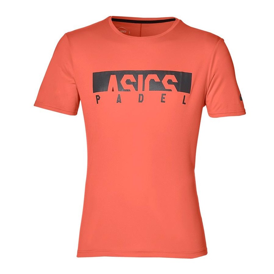 Camiseta Asics Padel M GPX SS Tops Flash Coral