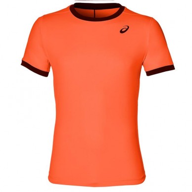 Camiseta Asics Padel SS Top Flash Coral