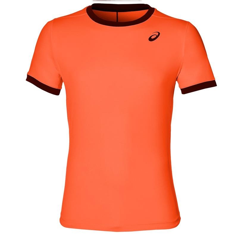 Camiseta Asics Padel SS Top Flash Coral Camiseta Asics Padel SS Top Flash Coral