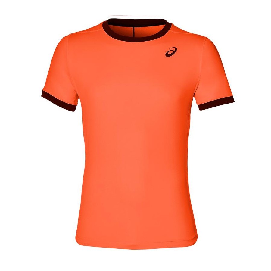 Camiseta Asics Padel SS Top Flash Coral