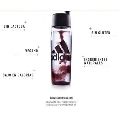 Pack Adidas Sport Drinks Botella + Cápsulas