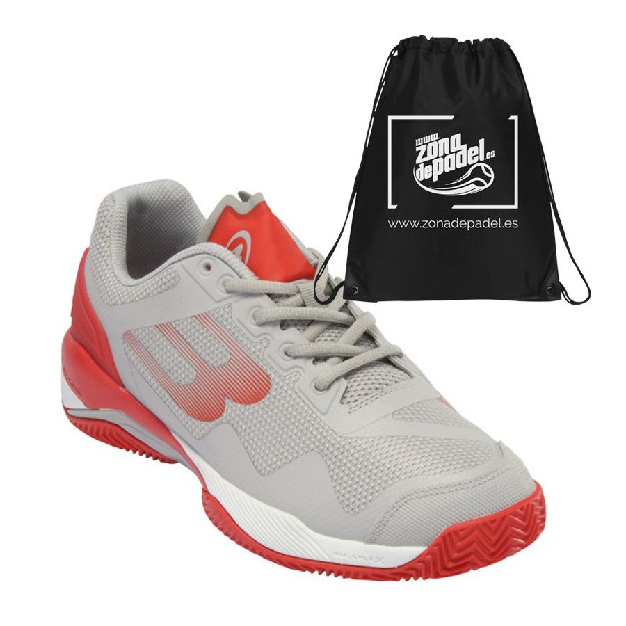 Zapatillas Bullpadel Hack Gris Claro 2019