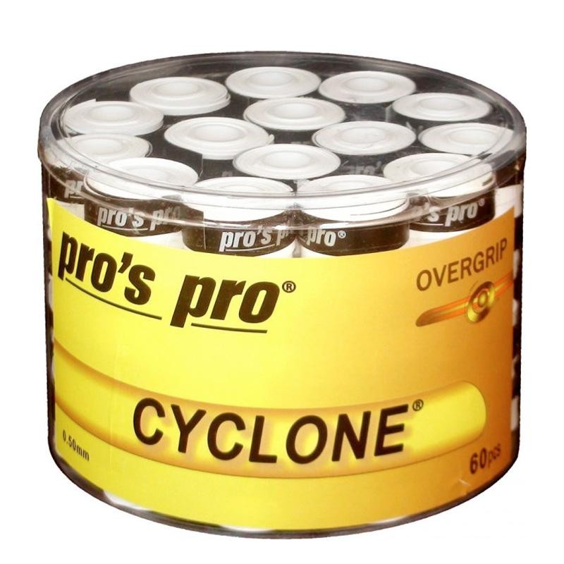 Pros Pro Cyclone Grip 60 unidades blancos Pros Pro Cyclone Grip 60 unidades blancos