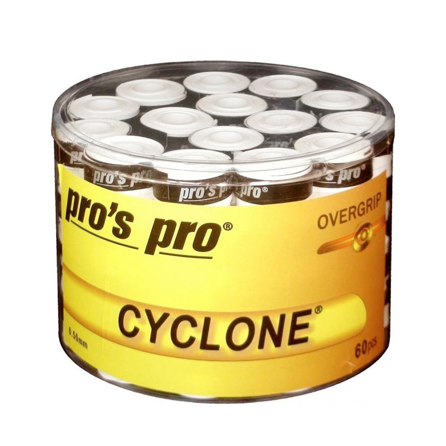 Pros Pro Cyclone Grip 60 unidades blancos