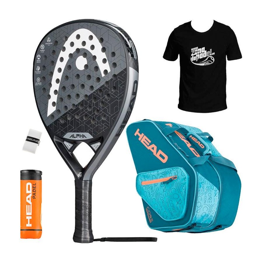 Pack Head Graphene 360 Alpha Elite + Paletero 2019