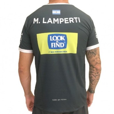 Camiseta Sponsor Miguel Lamperti Meta 10TH Azul