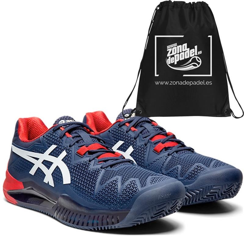 Asics Gel Resolution 8 Clay Peaconat White 2020 Asics Gel Resolution 8 Clay Peaconat White 2020