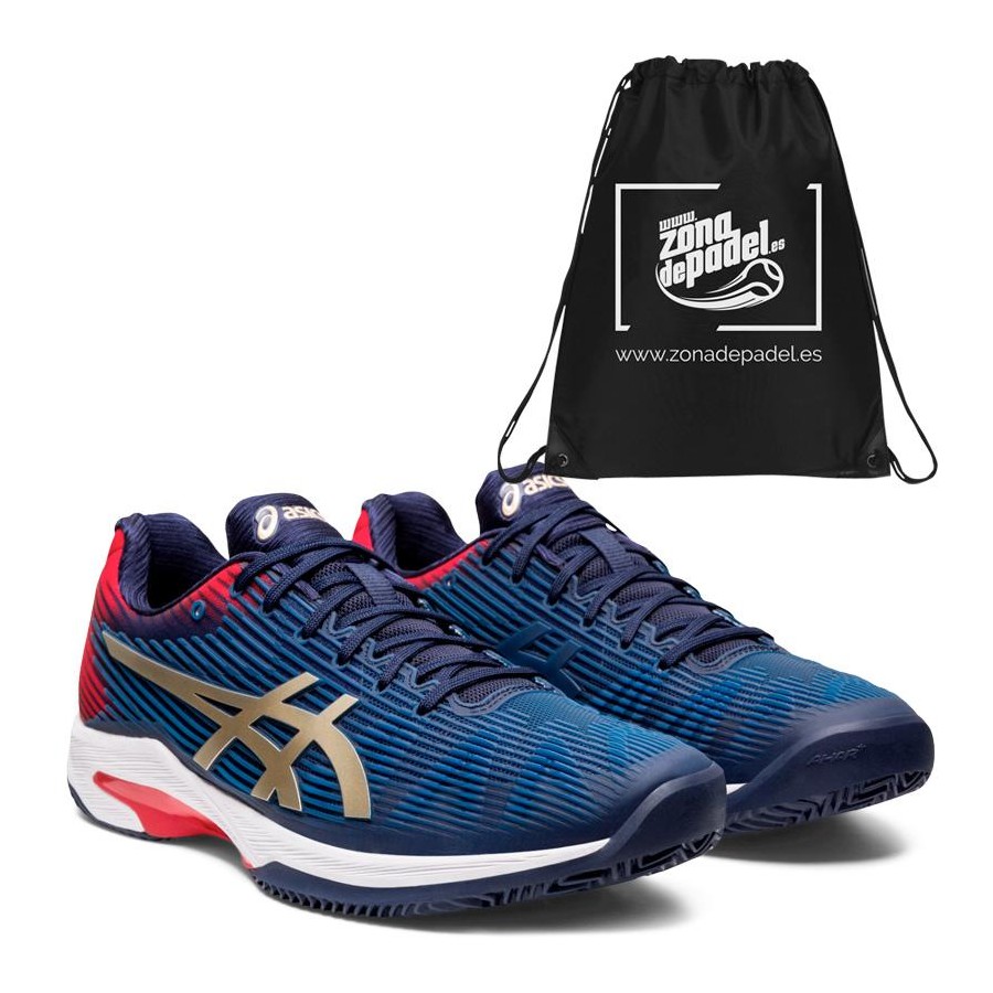 Asics Solution Speed FF Clay Peacoat Champagne 2020