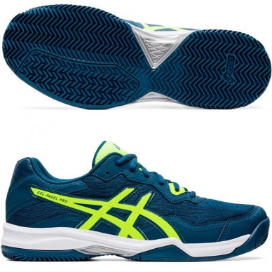 Asics Gel Padel Pro 4 SG Mako Blue Safety Yellow 2020