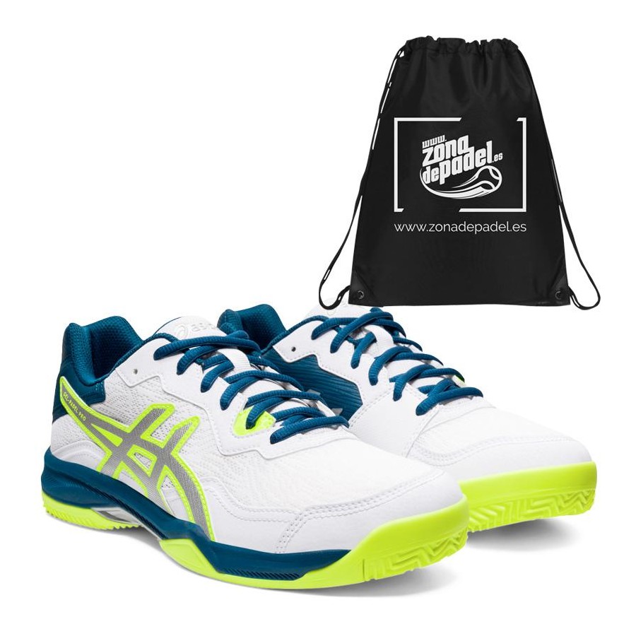 Asics Gel Padel Pro 4 SG White Pure Silver 2020