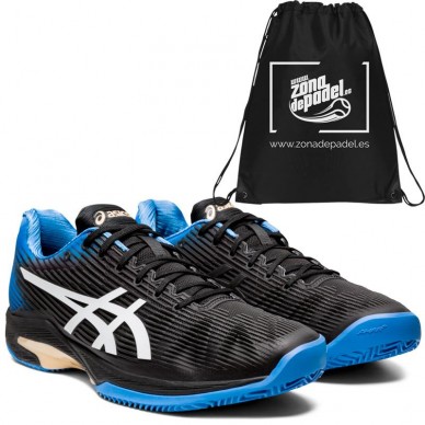 Asics Solution Speed FF Clay Black Blue Coast 2020