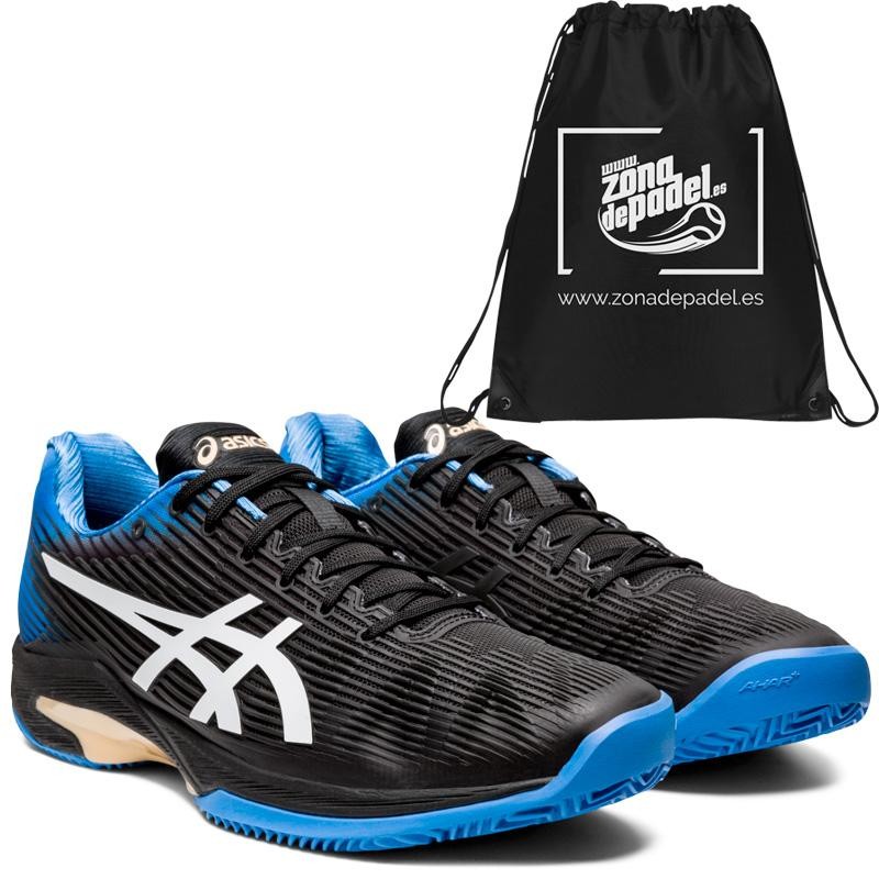 Asics Solution Speed FF Clay Black Blue Coast 2020 Asics Solution Speed FF Clay Black Blue Coast 2020