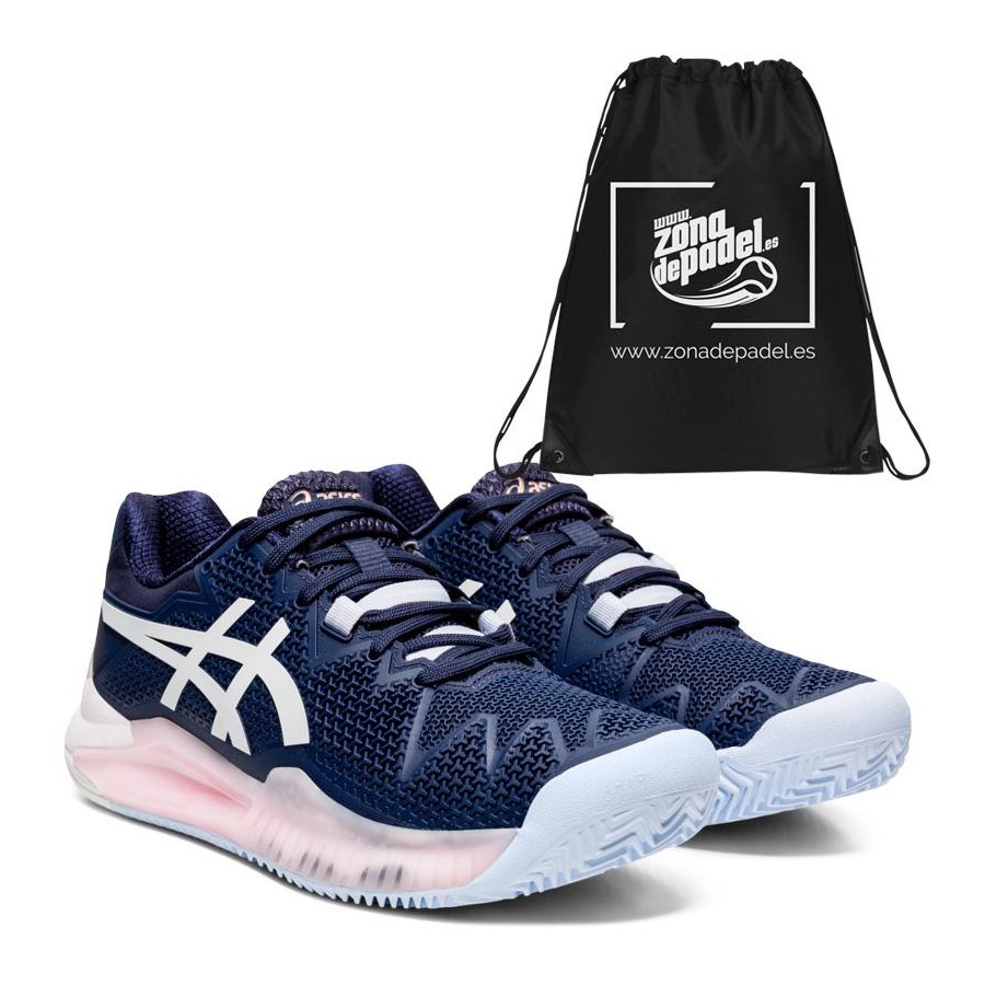 Asics Gel Resolution 8 Clay Peaconat White 2020