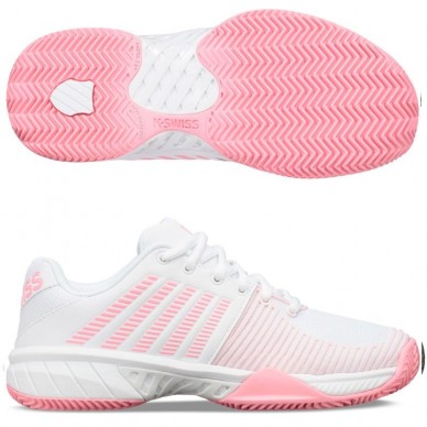 Zapatillas Kswiss Express Light 2 HB White Neon Pink 2020