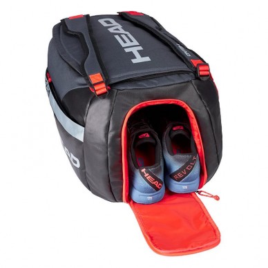 Paletero Head Delta Sport Black Orange 2020