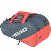 Paletero Head Elite Padel Supercombi Grey Orange 2020