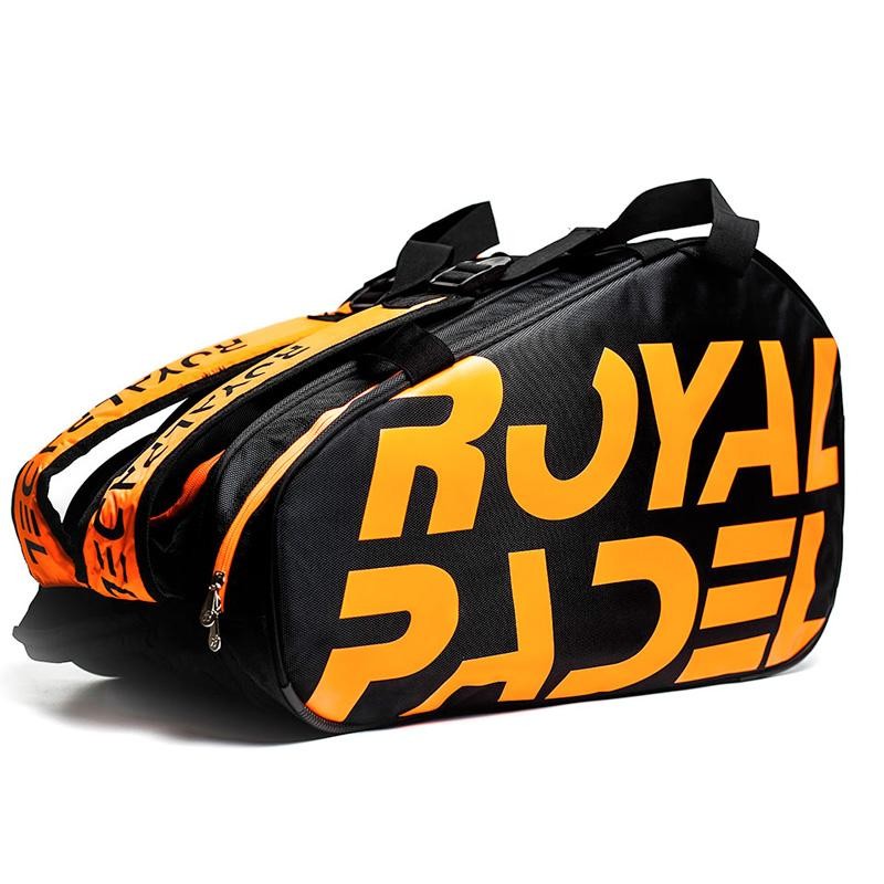 Paletero Royal Padel Negro Naranja 2020 Paletero Royal Padel Negro Naranja 2020