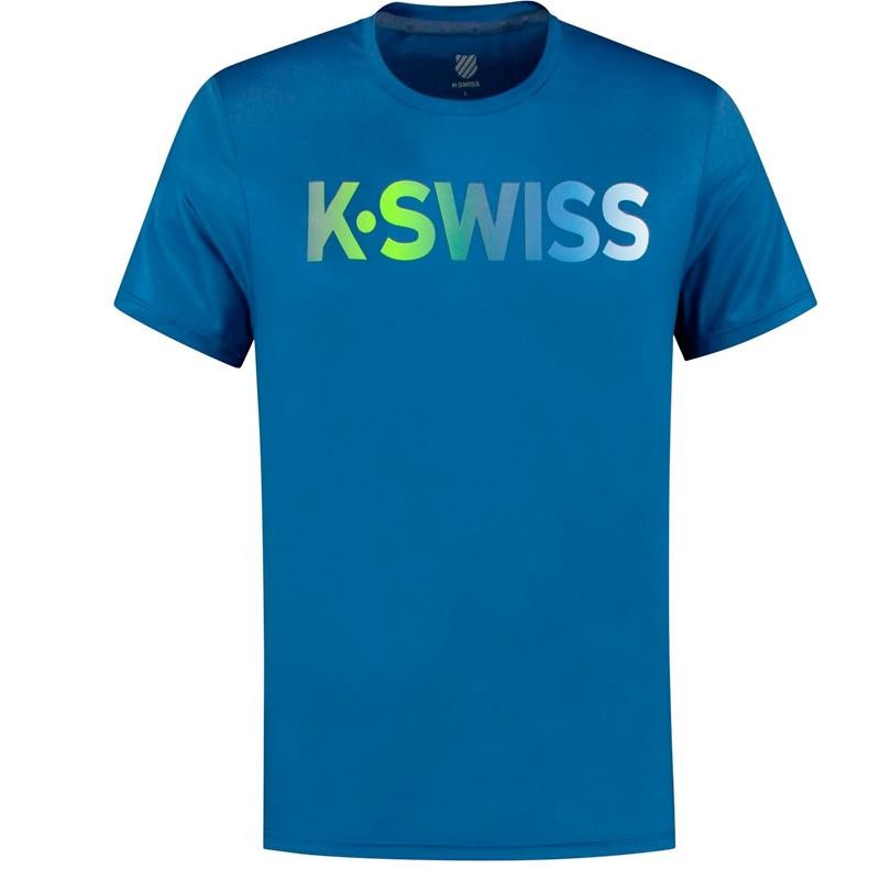 Camiseta Kswiss Hypercourt Sodalite Blue 2020 Camiseta Kswiss Hypercourt Sodalite Blue 2020