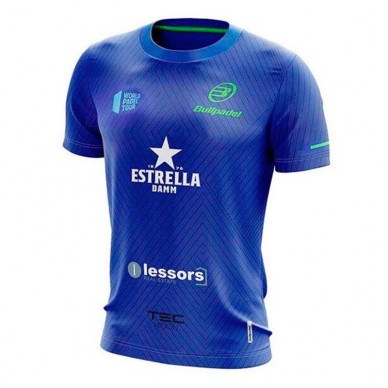 Camiseta Bullpadel Tanos Azul Real 2020