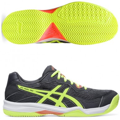 Asics Gel Padel Pro 4 Carrier Grey Safety Yellow 2020
