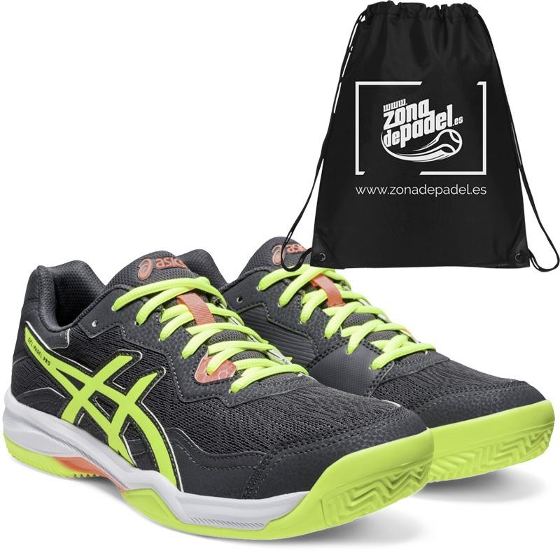 Asics Gel Padel Pro 4 Carrier Grey Safety Yellow 2020 Asics Gel Padel Pro 4 Carrier Grey Safety Yellow 2020
