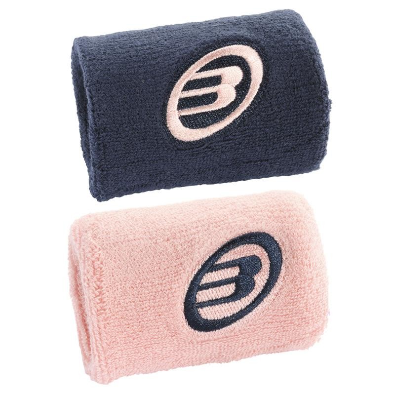 Muñequeras Bullpadel BPMU-205 Azul Rosa Muñequeras Bullpadel BPMU-205 Azul Rosa