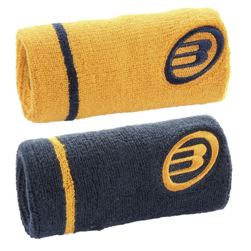 Muñequeras Bullpadel BPMU-204 Naranja Azul Muñequeras Bullpadel BPMU-204 Naranja Azul