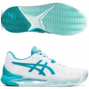 Asics Gel Resolution 8 Clay White Lagoon 2020