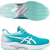 Asics Gel Solution Speed FF Clay Techno Cyan White 2020