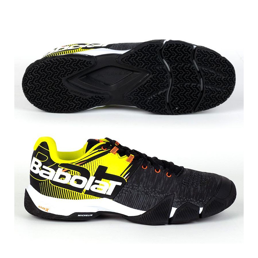 Zapatillas Babolat Movea Men Black Yellow 2020