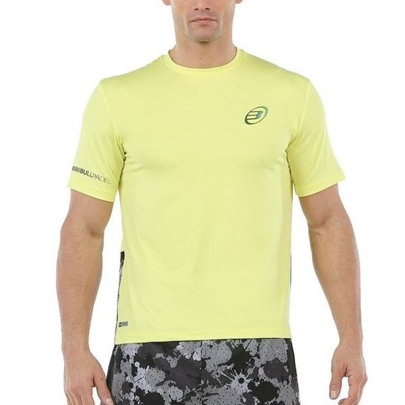 Camiseta Bullpadel Union Amarilla Camiseta Bullpadel Union Amarilla
