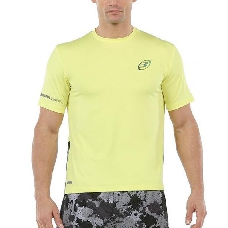 Camiseta Bullpadel Union Amarilla