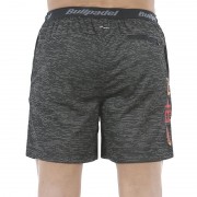 Pantalón Bullpadel Relir Negro Bicolor