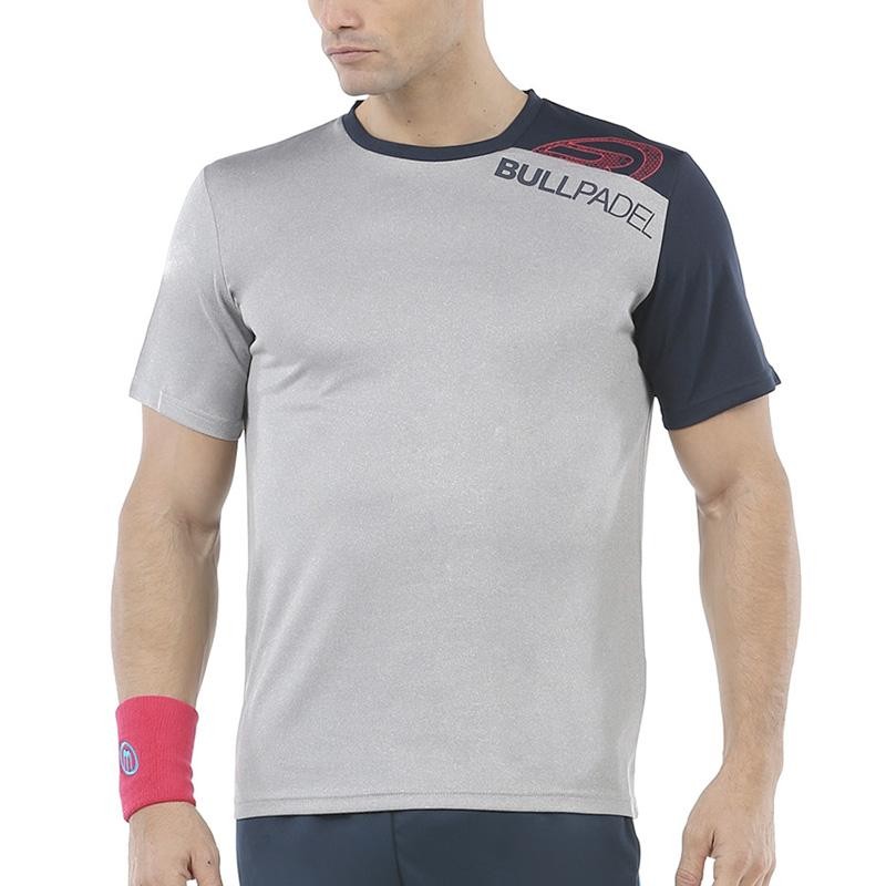 Camiseta Bullpadel Unut Gris Vigore Camiseta Bullpadel Unut Gris Vigore