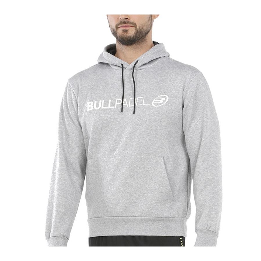 Sudadera Bullpadel Redipol Gris Vigore