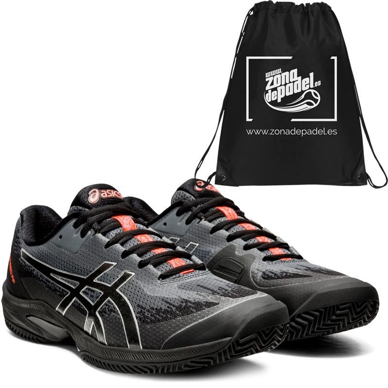 Asics Gel Court Speed FF Clay L.E. Black Sunrise Red 2020 Asics Gel Court Speed FF Clay L.E. Black Sunrise Red 2020