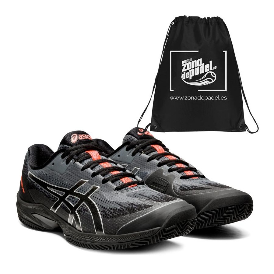 Asics Gel Court Speed FF Clay L.E. Black Sunrise Red 2020