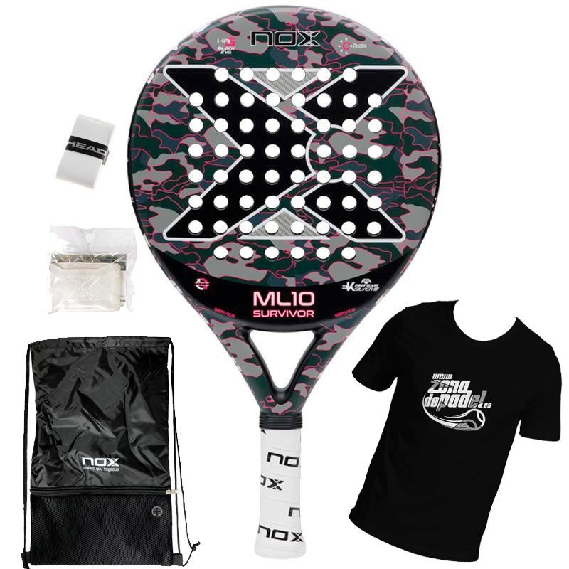 Pala ML10 Pro Cup Survivor Gris 2019 Pala ML10 Pro Cup Survivor Gris 2019