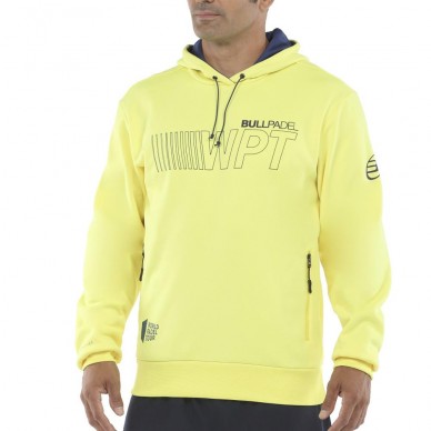 Sudadera Bullpadel Viota Amarillo fluor