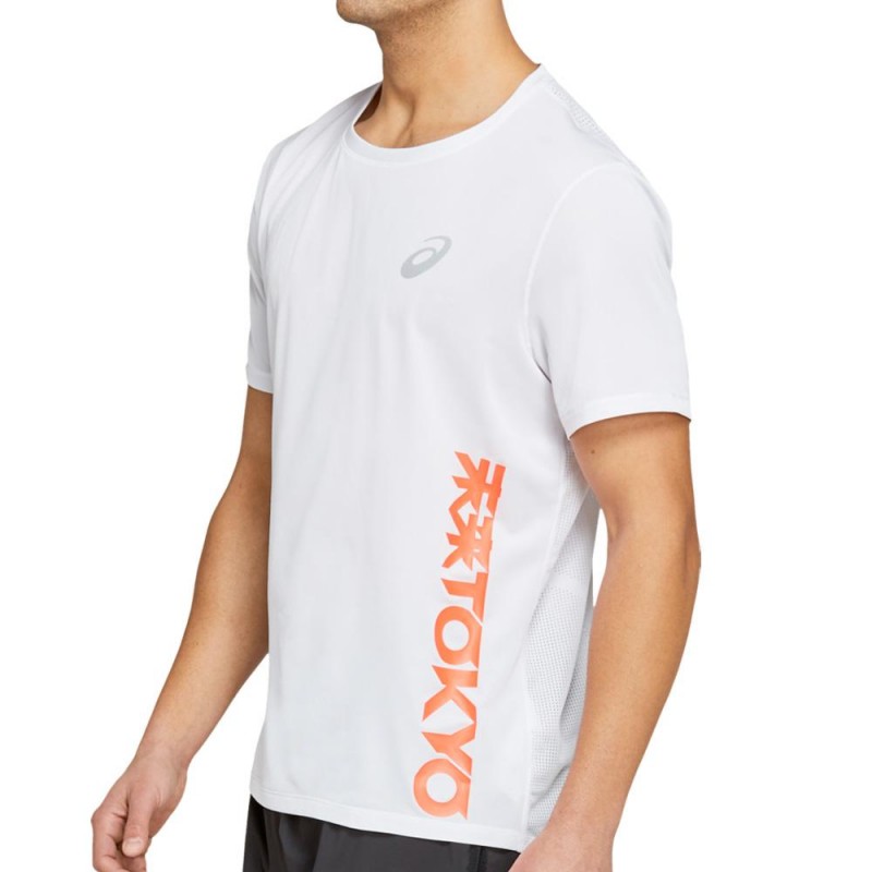 Camiseta Asics Future Tokyo Ventilate SS Top Brilliant White Camiseta Asics Future Tokyo Ventilate SS Top Brilliant White