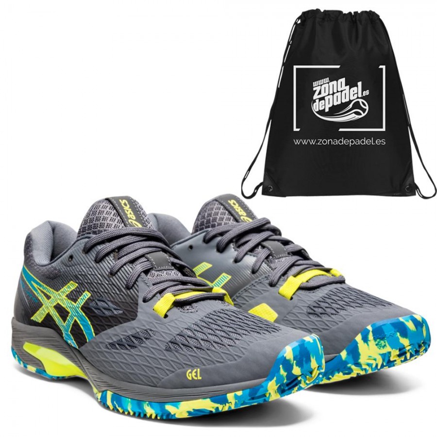 Asics Gel Padel Lima FF Carrier Grey Digital Aqua 2021 Zona de Padel