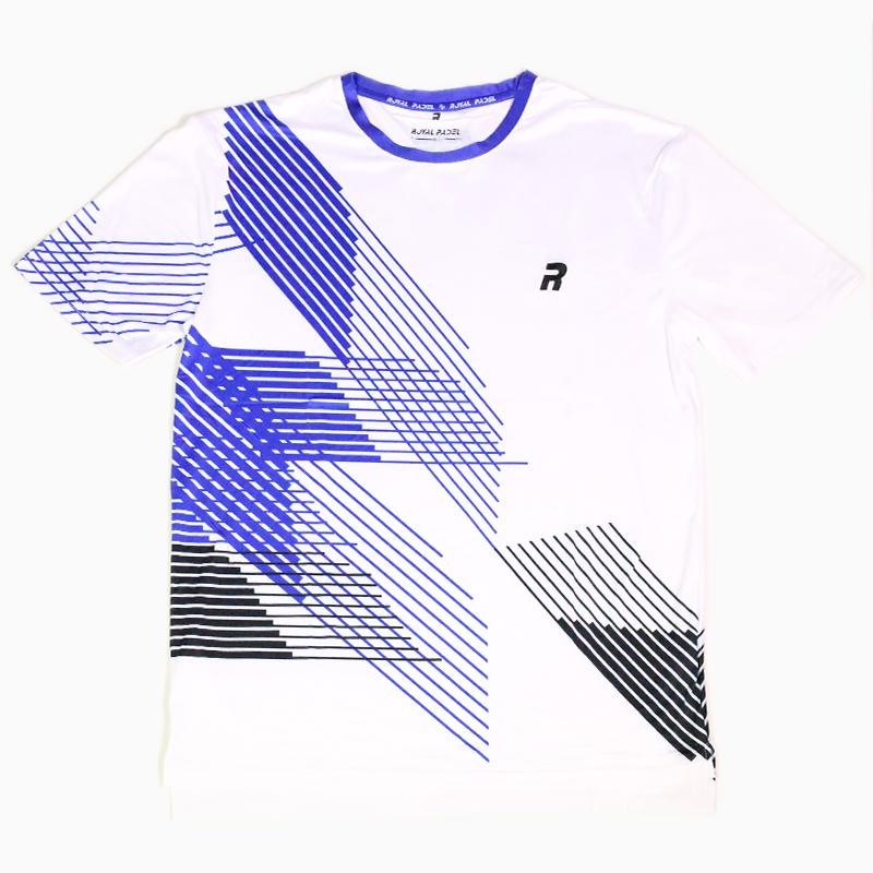 Camiseta Royal Padel Tech Blanca Camiseta Royal Padel Tech Blanca