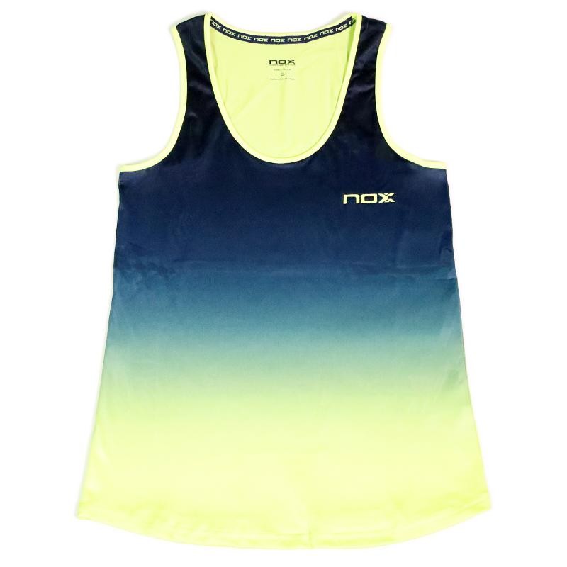Camiseta tirantes Nox Pro Azul Lima Camiseta tirantes Nox Pro Azul Lima