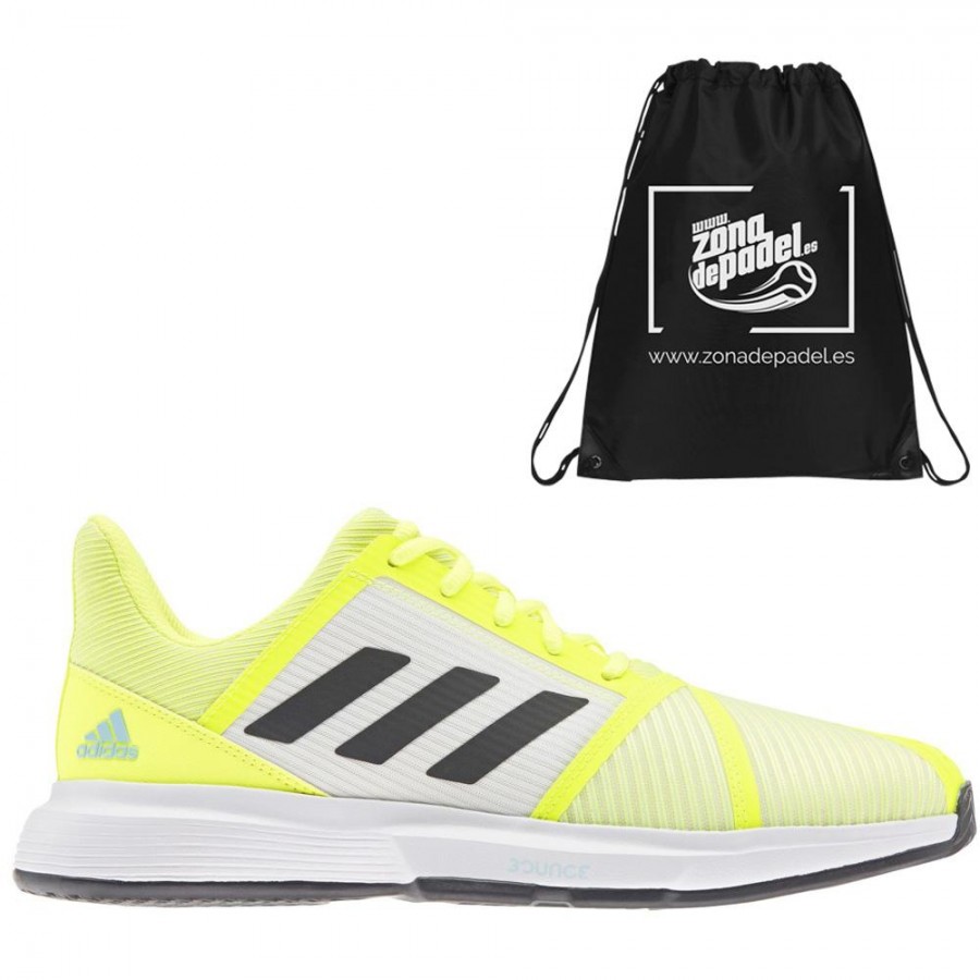 Zapatillas Adidas CourtJam Bounce M Solar Yellow 2021