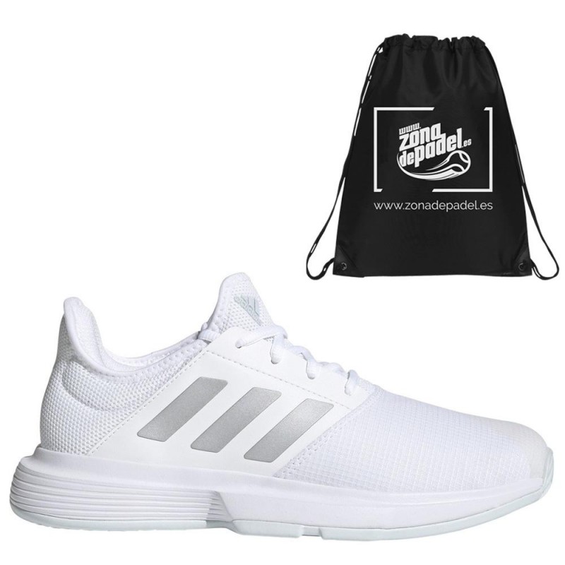 Zapatillas Adidas GameCourt W White Silver 2021 Zapatillas Adidas GameCourt W White Silver 2021