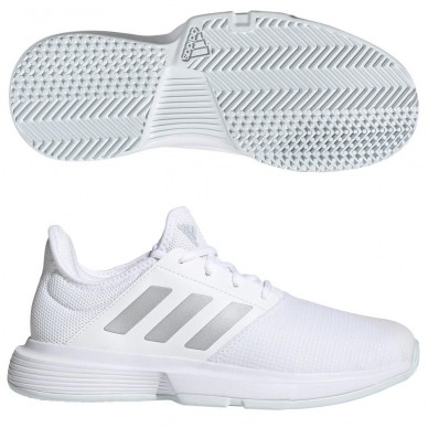 Zapatillas Adidas GameCourt W White Silver 2021