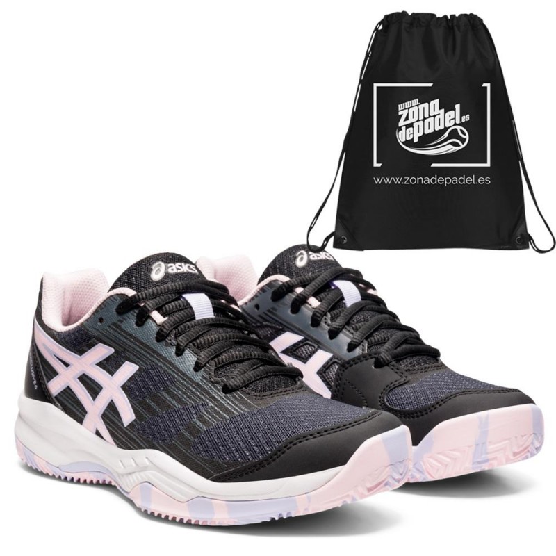 Asics Gel Padel Exclusive 6 Woman Black Pink Salt 2021 Asics Gel Padel Exclusive 6 Woman Black Pink Salt 2021