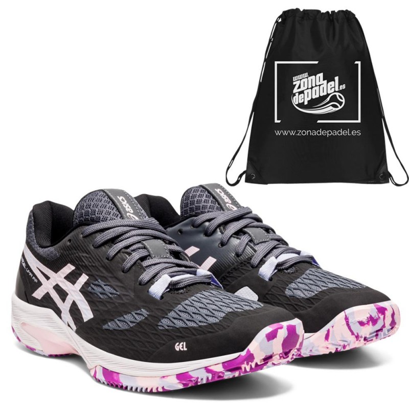 Asics Gel Padel Lima FF Woman Black Lilac Opac 2021